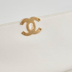 Chanel Reversible Flap White GHW 25 Series