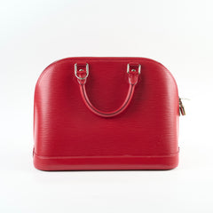 Louis Vuitton Alma PM Epi Red