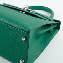 Hermes Kelly 28 Epsom Vert Vertigo 2024