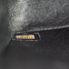 Chanel Vintage Small Caviar Classic Flap Black 24k Gold Plating 7 Series