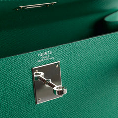 Hermes Kelly 28 Epsom Vert Vertigo 2024