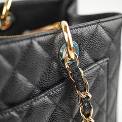 Chanel Caviar GST Grand Shopping Tote Black