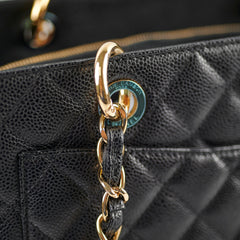 Chanel Caviar GST Grand Shopping Tote Black