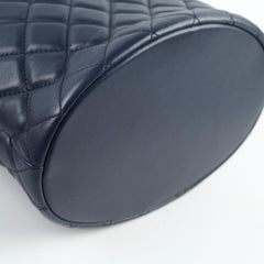 Chanel Boy Bucket Bag Navy 20B