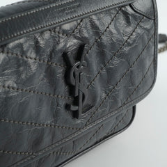 Saint Laurent Baby Nikki Bag Storm