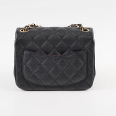 Chanel Caviar Mini Square Black