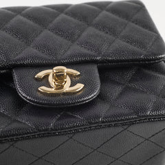 Chanel Caviar Mini Square Black