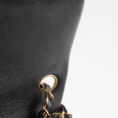 Chanel Caviar Mini Square Black