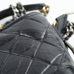 Chanel Small Gabrielle Calfskin Black