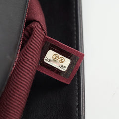 Chanel Stitched Paris in Rome Messenger Bag Black