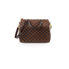 Louis Vuitton Speedy 30 Bandouliere Damier Ebene