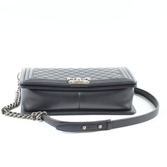 Chanel New Medium Lambskin Boy Black Series 22