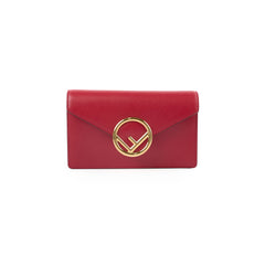 Fendi 2 in 1 Belt Crossbody Bag Dark Red
