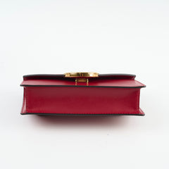 Fendi 2 in 1 Belt Crossbody Bag Dark Red