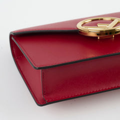 Fendi 2 in 1 Belt Crossbody Bag Dark Red