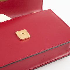 Fendi 2 in 1 Belt Crossbody Bag Dark Red