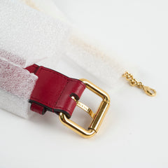 Fendi 2 in 1 Belt Crossbody Bag Dark Red