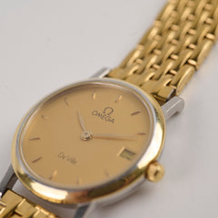 Omega De Ville Watch Two Toned 25mm