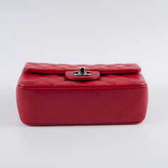 Chanel Mini Rectangular Caviar Red