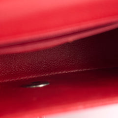 Chanel Mini Rectangular Caviar Red