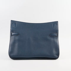 Hermes Jypsiere 34 Navy Square Q Stamp