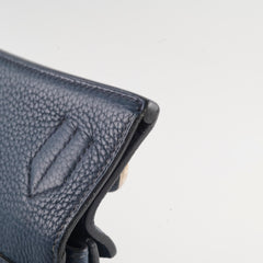 Hermes Jypsiere 34 Navy Square Q Stamp