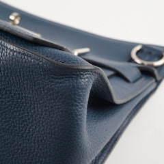 Hermes Jypsiere 34 Navy Square Q Stamp