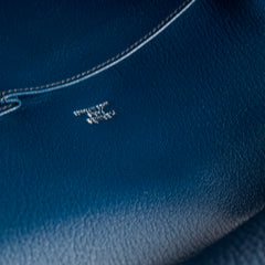 Hermes Jypsiere 34 Navy Square Q Stamp