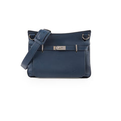 Hermes Jypsiere 34 Navy Square Q Stamp