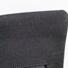 Chanel 24K M/L Classic Flap Vintage Jersey Black