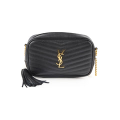 Saint Laurent Mini Lou Camera Bag Black