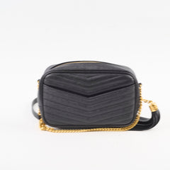 Saint Laurent Mini Lou Camera Bag Black