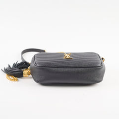 Saint Laurent Mini Lou Camera Bag Black