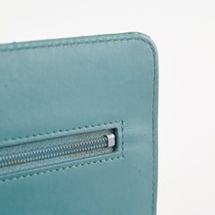 Chanel Wallet on Chain WOC Blue/Green/Turquoise