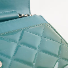 Chanel Wallet on Chain WOC Blue/Green/Turquoise