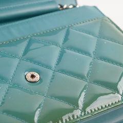 Chanel Wallet on Chain WOC Blue/Green/Turquoise