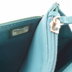 Chanel Wallet on Chain WOC Blue/Green/Turquoise