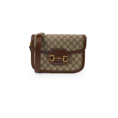 Gucci Horsebit 1955 Shoulder Bag Brown