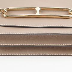 Hermes Roulis 23 Etoupe Crossbody Bag C Stamp