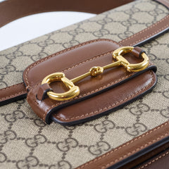 Gucci Horsebit 1955 Shoulder Bag Brown