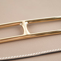 Hermes Roulis 23 Etoupe Crossbody Bag C Stamp