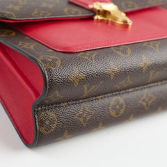 Louis Vuitton Victorie Chain Bag Monogram/Red