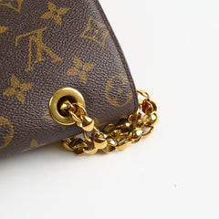 Louis Vuitton Victorie Chain Bag Monogram/Red