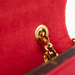 Louis Vuitton Victorie Chain Bag Monogram/Red