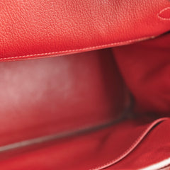 Hermes Hac Birkin 32 Rouge H Stamp 2004