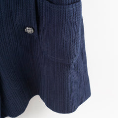 Chanel Double Breasted Playsuit Navy Size 36