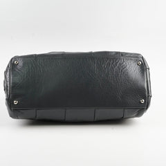 Chanel Igloo Accordian Tote Lambskin Dark Grey