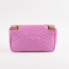 Gucci GG Marmont Shoulder Bag Medium Pink