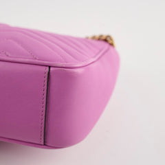 Gucci GG Marmont Shoulder Bag Medium Pink