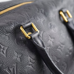 Louis Vuitton Speedy 30 Empreinte Black